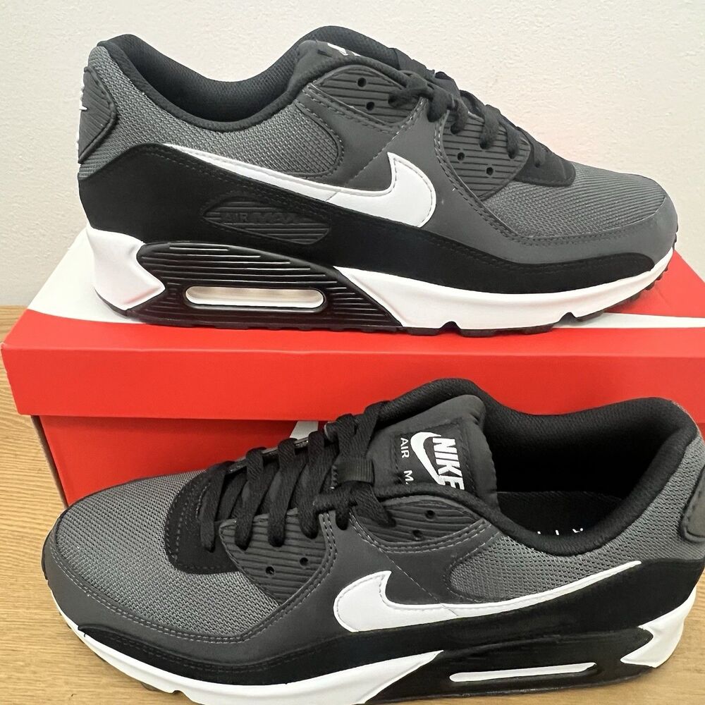 Nike Air Max 90 Iron Smoke Grey Black White Anthracite CN8490-002 sz 14 Men
